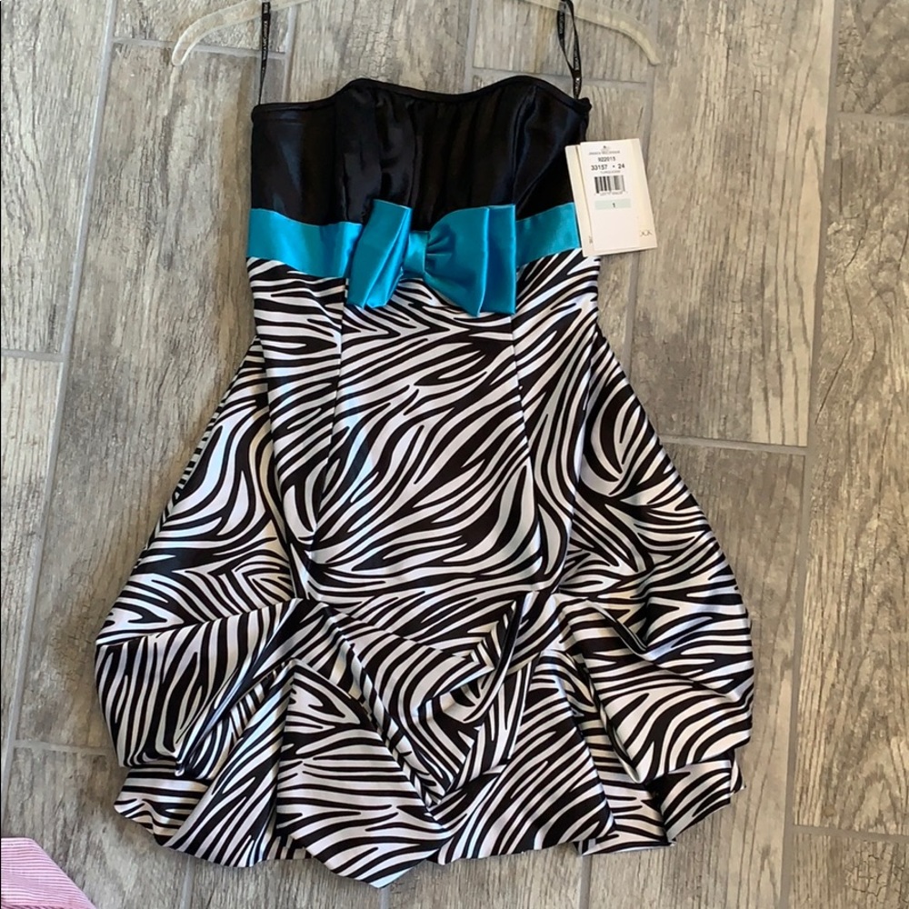 Jessica McClintock designer dress with tag